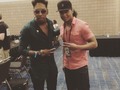 Wont he do it! Posted with this cool talented guy @dhaddy. #EssenceFest