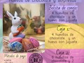 Crea recuerdos memorables para tu familia en estás Pascuas.  Deja a un lado la rutina e invéntale un domingo increíble y lleno de magia a tus seres queridos; Únete a compartir esta tradición y disfruten de una búsqueda de huevitos de chocolate por todo tu hogar, llénalo de colores, risas, alegría y sorpresas porque dentro de uno de los huevitos viene algo divertido para los chikys y no tan chikys.  Tenemos estás presentaciones:  Bolsita de conejo: 🍬 4 huevitos de chocolate y un huevito con juguete.  Caja 1: 🍬 4 huevitos de chocolate y un huevito con juguete.  Caja 2:  🍬 6 huevitos de chocolate y 2 huevitos con juguete.  #huevosdepascua #easter #eastereggs #familia #chocolate  #easterbunny #diversion #diadepascua