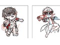 Re-did a sticker sketch. I think it look better? You guys like Left or Right Joker?
