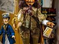 L’Isola di Pinocchio    More images from my visit to the atelier of Roberto Comin, a modern day Geppetto, the last Marionette maker in the city of Venice. He is a craftsman of the first order who makes all of these wonderful marionettes himself along with his sister, Manuella, a professional tailor and creator of Venetian carnival costumes, who makes the custom clothes for each marionette. The bodies, arms and legs are carved from wood and the heads, feet and hands are first created with clay, then molds are created from these followed by the molds being filled with a wood pulp and glue mix plus a secret ingredient! He finally paints each marionette by hand.    #marionettes #craftsman #lastmarionettemaker #puppetsofinstagram #masterofpuppets #puppets #marionettemaker #Venice #Italy #italytrip #rober #pixielatedpixels #chrislordnyc #chrislord #creativeimagery #travelingphotographer #artphotography #bestofitaly #italianstyle #travel_captures #travel_awesome #atelier #artistry_lords #artistry_flair #quest_for_magic #magicalplaces #everything_edited #uncannyvalley #pinocchio — view on Instagram
