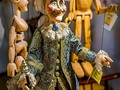 L’Isola di Pinocchio    More images from my visit to the atelier of Roberto Comin, a modern day Geppetto, the last Marionette maker in the city of Venice. He is a craftsman of the first order who makes all of these wonderful marionettes himself along with his sister, Manuella, a professional tailor and creator of Venetian carnival costumes, who makes the custom clothes for each marionette. The bodies, arms and legs are carved from wood and the heads, feet and hands are first created with clay, then molds are created from these followed by the molds being filled with a wood pulp and glue mix plus a secret ingredient! He finally paints each marionette by hand.    #marionettes #craftsman #lastmarionettemaker #puppetsofinstagram #masterofpuppets #puppets #marionettemaker #Venice #Italy #italytrip #rober #pixielatedpixels #chrislordnyc #chrislord #creativeimagery #travelingphotographer #artphotography #bestofitaly #italianstyle #travel_captures #travel_awesome #atelier #artistry_lords #artistry_flair #quest_for_magic #magicalplaces #everything_edited #uncannyvalley #pinocchio — view on Instagram