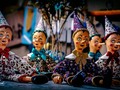 L’Isola di Pinocchio    More images from my visit to the atelier of Roberto Comin, a modern day Geppetto, the last Marionette maker in the city of Venice. He is a craftsman of the first order who makes all of these wonderful marionettes himself along with his sister, Manuella, a professional tailor and creator of Venetian carnival costumes, who makes the custom clothes for each marionette. The bodies, arms and legs are carved from wood and the heads, feet and hands are first created with clay, then molds are created from these followed by the molds being filled with a wood pulp and glue mix plus a secret ingredient! He finally paints each marionette by hand.    #marionettes #craftsman #lastmarionettemaker #puppetsofinstagram #masterofpuppets #puppets #marionettemaker #Venice #Italy #italytrip #rober #pixielatedpixels #chrislordnyc #chrislord #creativeimagery #travelingphotographer #artphotography #bestofitaly #italianstyle #travel_captures #travel_awesome #atelier #artistry_lords #artistry_flair #quest_for_magic #magicalplaces #everything_edited #uncannyvalley #pinocchio — view on Instagram