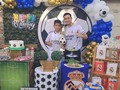 Así celebramos a Noe juntos a nuestro animador con su equipo favorito #realmadrid #somosPLAYHOUSE #animaciondivertida #animacionexpresss💯💥