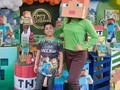 Con su #tematicafavorita #minecraft celebramos a Israel gracias una vez más a la confianza de @splashzonepark  #animaciondivertida #animacionexpresss💯💥 #todoparatusfiestas #animaciondivertida #vamospormas