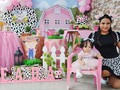Alejandríta la bella cumpleañera junto a nuestra #vacalola  Felices siendo parte de maravillosos momentos...#somosplayhouse #animacioninfantil #animaciondivertida