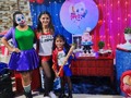 Así celebramos junto nuestra pequeña #harleyquinn .....y sus #personajesfavoritos #wason #harleyquinn   Aquí en tu lugar favorito #playhouse #somosplayhouse #tumejoropcion   @local_playhouse1 tu local amplio y con piscina ....