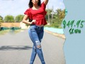 ¡Nuestro Scarcha Jeans para hoy!  . 👖💙 💙👖 . 🛍💜 𝒮𝒽ℴ𝓅 𝒫ℴ𝓂𝓅𝒾𝓈 𝒮𝓉ℴ𝓇ℯ 💜🛍 . #NewArrivals #Denim #DenimLovers #ShopLocal #TagTuVendedoraPompis #ConPompisGanasMas