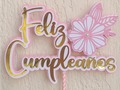 Topper para torta Contáctanos vía whatsapp al número 0424-7668433. . . . #pomponesmerida #caketopper