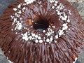 Para la merienda de hoy 😋 Ponque de Vainilla con relleno y cubierta de mucho Chocolate 😍 . . #postresgabymatarazzo #tortaparalamerienda #cuarentenaencasa #quedateencasa