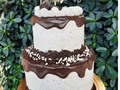Domingo de mucho Chocolate 🍫 💖  Torta Chocolate con relleno de brigadeiro de chocolate cubierta con buttercream de oreo 🤤   #postresgabymatarazzo #tortasenbuttercream #buttercreamoreo #tortachocolate #cumpleaños #celebracion #islademargarita