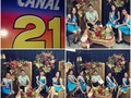 Las Aspirantes a Princesa de la Feria Internacional de San Sebastian 2015 compartieron con @pablomontilva en el programa LLEGO LA NAVIDAD A CANAL 21! Tradiciones y mensajes navideños aportaron cada una de ellas a la programacion. Reposicion HOY 16/Dic 6:00Pm Canal 21. #FISS2015