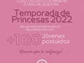 ¡Estamos felices y muy agradecidos!💖 y es que por tercer año consecutivo logramos romper récord de participación, más de 100 jóvenes se postularon exitosamente a través de nuestra plataforma digital, 50 han sido seleccionadas para las entrevistas personales y solo 30 pasarán al casting show del próximo viernes donde por fin conoceremos a las 10 nuevas candidatas rumbo a #PrincesaFISS2022 👑 será una semana emocionante y todos los detalles se darán a conocer a través de esta cuenta ✨