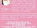 ¡Juntos somos más! 🩷 Hoy Paula y su familia necesitan de nosotros, no importa si es poco o mucho, aquí todo suma. En las próximas horas y a través de nuestras cuentas oficiales en redes sociales daremos a conocer actividades que se desarrollarán en San Cristobal para cubrir los gastos de su cirugía y recuperación. ¡Dios les pague!