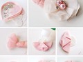 #projects #crafts #adorno #cintillo #flores #flowers #rosado #pink #love #moda #baby