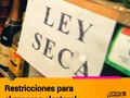 🚨Restricciones para el proceso electoral:  🔹Se prohíbe reuniones y manifestaciones públicas, que pueda afectar el desarrollo del proceso electoral. 🔹Se prohíbe a 24 horas de la elección la circulación de vehículos de carga igual o superior a 3,5 toneladas. 🔹Ley seca desde el viernes 19 hasta el lunes. 🔹Se restringe la circulación de vehículos de custodia y transporte de valores. 🔹Se suspende el porte de armas de fuego y armas blancas. 🔹Se restringen los trabajos de mantenimiento de empresas de telecomunicaciones una semana antes y 72 horas después del proceso electoral. 🔹Habrá estricto control fronterizo desde el viernes 19 hasta el lunes 22.  📱Puedes encontrar todas nuestras noticias y promociones en nuestro canal oficial de Telegram dale click al link en nuestra bio 👨‍💻👩‍💻