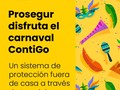 ¿Tienes que salir? No te preocupes, estamos ContiGo desde que sales de tu casa hasta que estás de regreso.📲  ¡Disfrutamos el carnaval de Barranquilla ContiGo!🥳