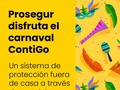 ¿Tienes que salir? No te preocupes, estamos ContiGo desde que sales de tu casa hasta que estás de regreso.📲  ¡Disfrutamos el carnaval de Barranquilla ContiGo!🥳