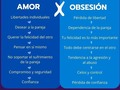 NO CONFUNDIR  #emocion #sentimiento #conducta #vida #amor #obsesion #sentir #like #libertad #pareja #novios #esposos