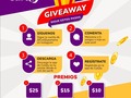 GIVEAWAY de Bienvenida No te pierdas este Giveaway de Bienvenida de CuiQly.  Solo debes seguir estos Términos y Condiciones:  1️⃣ Síguenos en nuestra cuenta de Instagram @CuiQlypanama. 2️⃣ Menciona mínimo a 5 personas en los comentarios de este post. ➡️ Mientras más personas comentes, más oportunidades tienes de ganar. 3️⃣ Descarga la app de CuiQly en tu celular desde el link del perfil. 4️⃣ Regístrate en la app de CuiQly.  Son tres PREMIOS de: 💵 $25 💵 $15 💵 $10  ⭐️ El sorteo se realizará el viernes 7 de julio de 2023 por Live de Instagram. ⭐️ Los premios serán recargados como CuiQly Coins en tu cuenta dentro de la App CuiQly, para ser utilizados como método de pago para comprar cualquiera de nuestras ofertas.   👉 La cuenta debe ser publica.  #panama #ofertas #descuentos #hospedaje #hoteles #comida #restaurantes #diversión #entretenimiento #bellaza #estetica #salud #clinicas #educación #turismo #viaje #hogar #moda #mascotas #servicios #productos #giveaway #premios