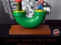 Cactus Tematico de Super Mario Bros elaborado con material reciclado dándole un excelente acabado $45.000 #supermariobros