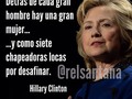 #frasesnocelebres Hillary