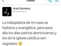 Para mí esa es la parte ilógica de los días festivos.