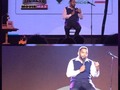 A los demás que sigan haciendo stand up, yo hago #sitdowncomedy #criandocarajitos @carloscomic (foto gracias a @claudia.castanos)