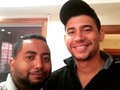 Ariel Santana y mi primo lejano Gabriel Santana @elpoetacallejero en @elmananerord