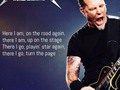 Canción con la que amanecí en la cabeza #turnthepage #metallica