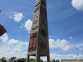 25 años despues el obelisco vuelve a vivir como su diseño original @roairegui  25 years later the obelisk returns to live as its original design @roairegui  #arte #sculpture #artist #colombia #art #colombian #publicwork #publicworks #roairegui #fauna #25years #obrapublica #experience