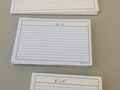Note-Taking Techniques 1: The Index Card Method