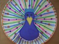 Paper Plate Peacock