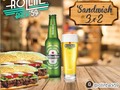 Donde come uno, comen dos y hasta tres; ven con tu grupo de amigos y pide gratis uno de nuestros deliciosos #sandwich #jueves 3x2 #rollinback59 #terrazabar #karaoke
