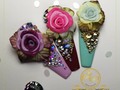 Flores en 4D con Cristales 💚💜❣️#NailsBeauty #Decoración #DiseñosDeUñas #PanamáNails #NailsOfInstagram #Nails2Inspire #NailsArt #NailsDesing #Talleres #Cursos #MásterInstructor