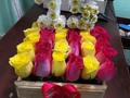 Cajas Personalizada de 30 rosas y diseñada con numeros 👈👈🌹⛧ #maturin#flores #dólar #arreglos #cajasderosas #roses #internacional $