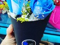 Arregló de hermosas rosas azules 😍