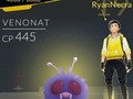 Late night #Pokemongo gym take over to collect my daily coin. Dropped in a weaker pokemon to help the next person out