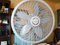 New fan is set up. Can't wait to use it later