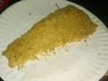 Forgot to post this Wednesday night. This is one of my steelhead trout crispy breaded fish fillets smothered on one side with a Jack Daniels honey Dijon mayo and garlic spread with a parmesan and panko crust that was baked to perfection. Best fish I have ever made and my new favorite recipe. #cook #foodporn