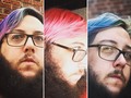 Forgot to do this on here. From left to right: old hair color, color after step one, and final color. #fresh #hair
