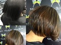 A Yuli le iniciamos proceso para retirar el negro #correciondecolor #beforeandafter #haircute #bobhaircut #corteycolor #antesydespues #bfiller #tendencias #hairsalon #hairproducts