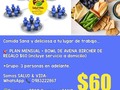 SALUD & VIDA™ 🔅Dietas Reductoras y Almuerzos Saludables a Domicilio u Oficina. 🔅Venta de productos saludables (avenas Bircher, postres y snacks) 🔅Servicio de Nutricionista 🔅Desayunos regalos personalizados.  Provincia de Santa Elena 📲0983222867 FB: Saludy Vida @saludyvidaslns