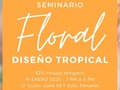 OMG! Súper emocionada por nuestro primer curso del Año 2020🎉👌🏻✨ no se lo pierdan vamos a estar trabajando flores TROPICALES 🌿☘️🍃🌷🌼🌻y les enseñaré cómo poner una mesa de verano 🍋🏝🍽. Además tendremos degustación de @dgustopanama y Brindis de espumantes 🥂🍾 con Licor y Sin Licor 🥳🎊. Inversión $20.00 en efectivo 💵 o ACH  #florista #amadecasa #tablesetting #cenasencasa #dinnertime #flores🌸 #florestropicales #eventplanner #sandysilveratips