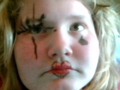 Kids Halloween Face Painting: Harlequin Photo 2