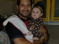 Hoy es tu cumpleaños #7 mi niña Rihab me siento el hombre más feliz y pleno de la tierra por ser tu papá,parece que fue ayer cuando entre mis brazos te abrigue siendo tan frágil y llena de luz, cuanto haz crecido,cuanto me haz empujado a superarme y a madurar, por circunstancias de la vida no estamos juntos pero papi siempre se está esforzando por tu futuro,no hay amor más puro que el que tú me das,eres mi vida entera y se que Dios pondrá un puente gigante para volver a estar juntos, te amo como a nadie en este mundo mi bebita, que este día sea de dicha y de muchas sorpresas para ti ❤️