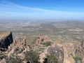 Flat Iron from the next mountain over. Heidi’s annual birthday hike.