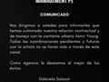 Comunicado  Nos dirigimos a ustedes para informarles que hemos culminado nuestra relación contractual y de manejo con la cantante urbana Asmir Young. @asmiryoung  Todas las coordinaciones pendientes y futuras con la artista no se harán más a través de este canal.  Como agencia le deseamos el mejor de los éxitos.   Gabriela Salazar CEO Management Pe  @asmiryoung  @management.pe