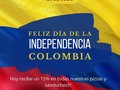 Feliz 20 de julio!!!! Te esperamos hoy para que disfrutes nuestros descuentos de independencia! Pidelo al 3128821481