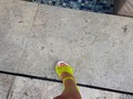 Unas sandalias perfectas para estar chic en la piscina! @nausosisa si sabe cómo llevarlas!! 👏🏼❤️