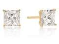 14k Gold 6mm 1.5 (ct) Princess Cut Sterling Studs Promotional #Offer! 14k Gold 6mm 1.5 (ct) Princess Cut Sterling Studs is available at $26.99 #earrings #earrings
